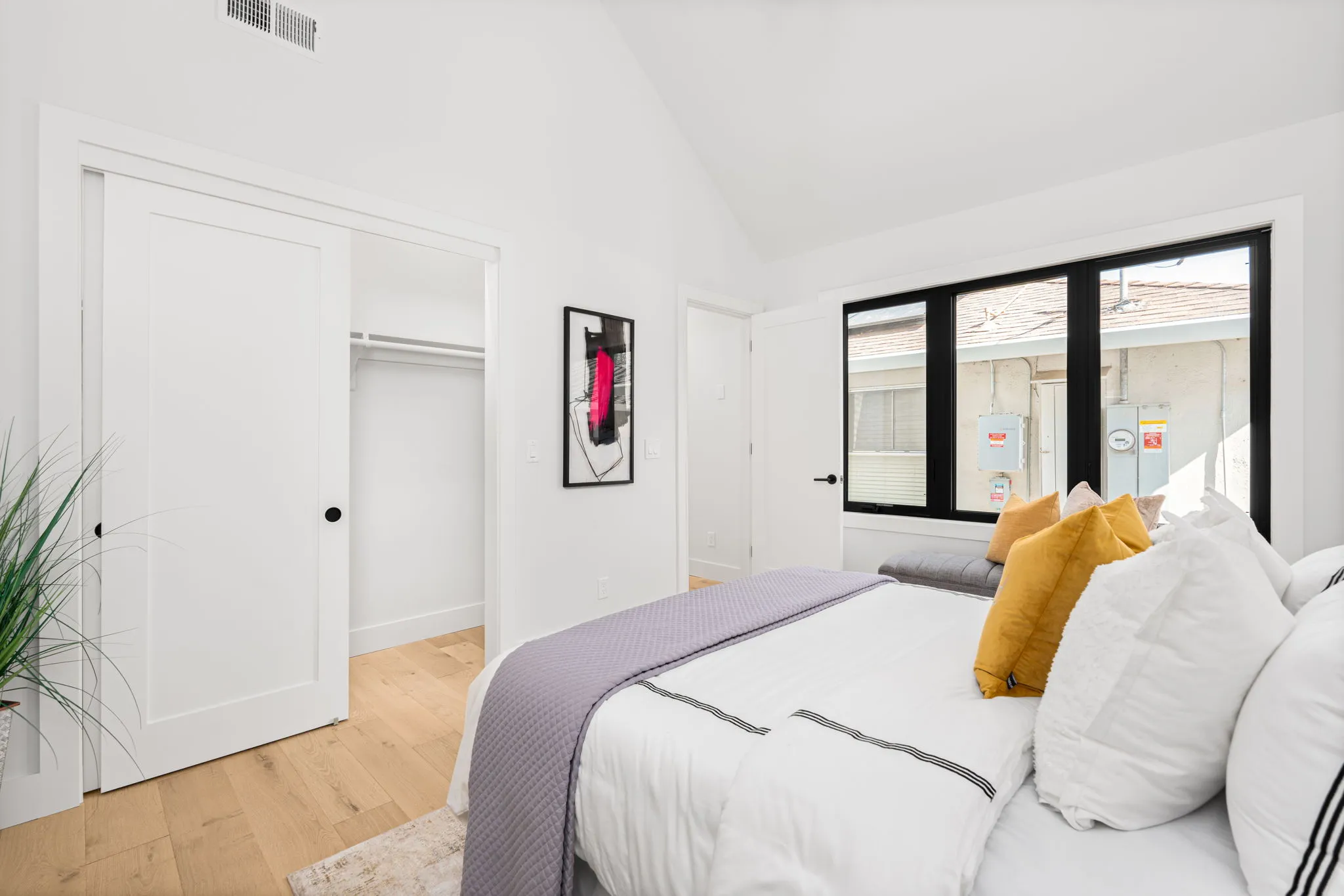 Bedroom with Closet